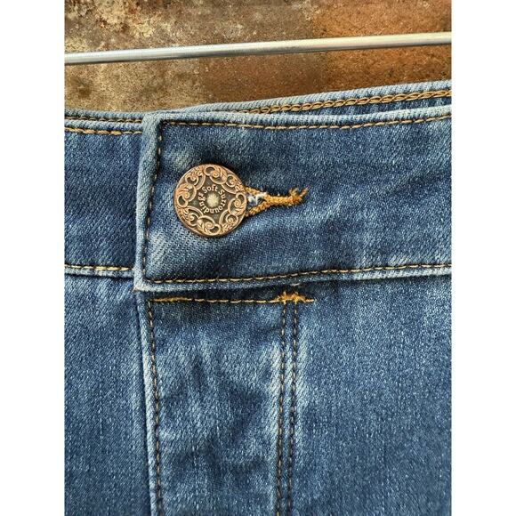 SOFT SURROUNDINGS Ultimate Denim Pull On Relaxed Shorts Size 18 Stretch 2EE35 - Picture 6 of 7